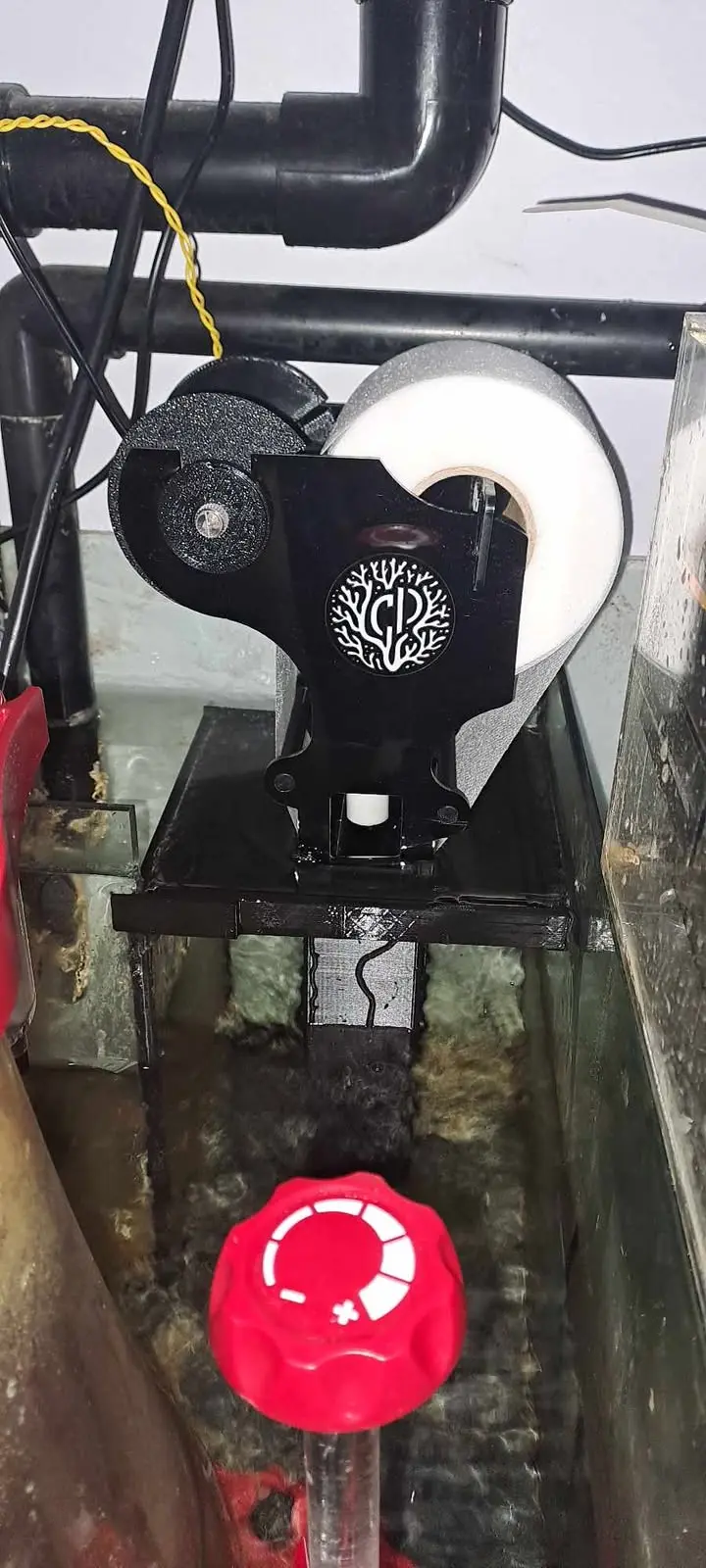 CP-4" Filtre à rouleau automatique - Pour support a chaussette – Image 6