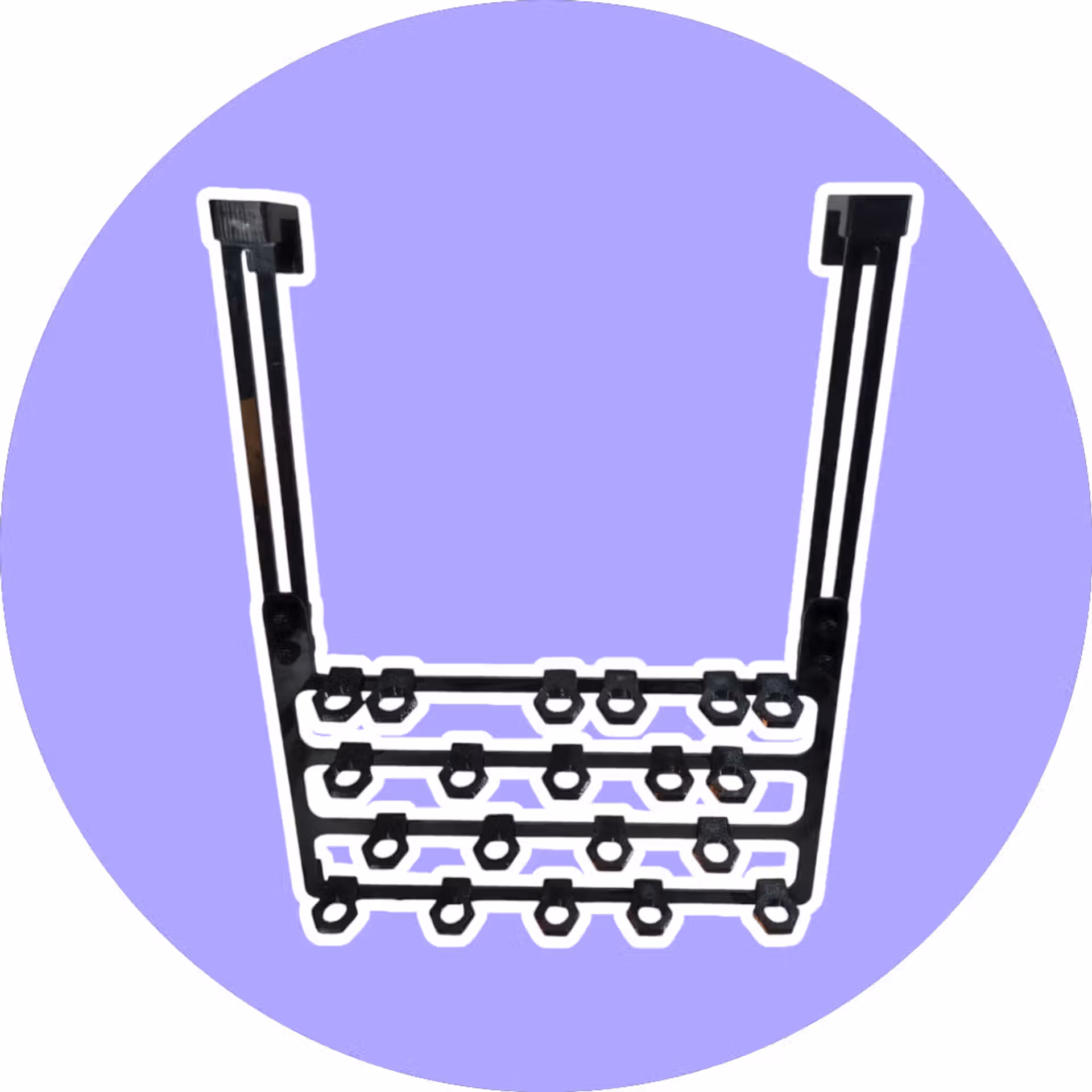 Paroi a bouture modulaire avec 20 support - 30x20Cm – Image 3