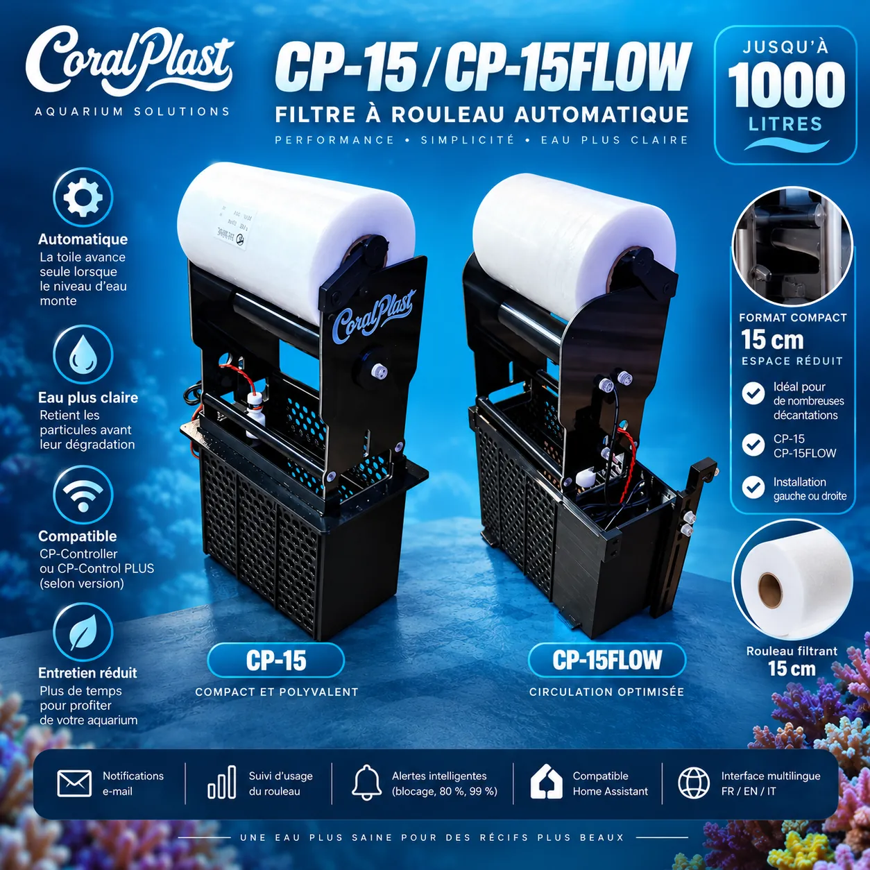 CP-15 / CP-15FLOW - Jasqu’au 1000lt