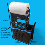 CP-15 / CP-15FLOW Filtre à rouleau automatique – Jasqu’au 1000lt