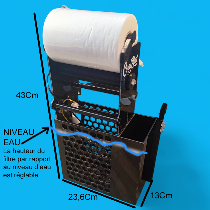 CP-15 Filtre à rouleau automatique - Jasqu'au 1000lt – Image 9