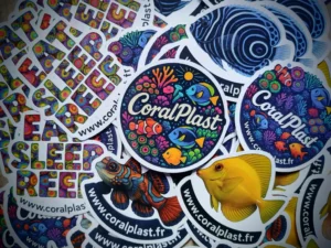 Sticker CoralPlast - Serie complete de 6 piece