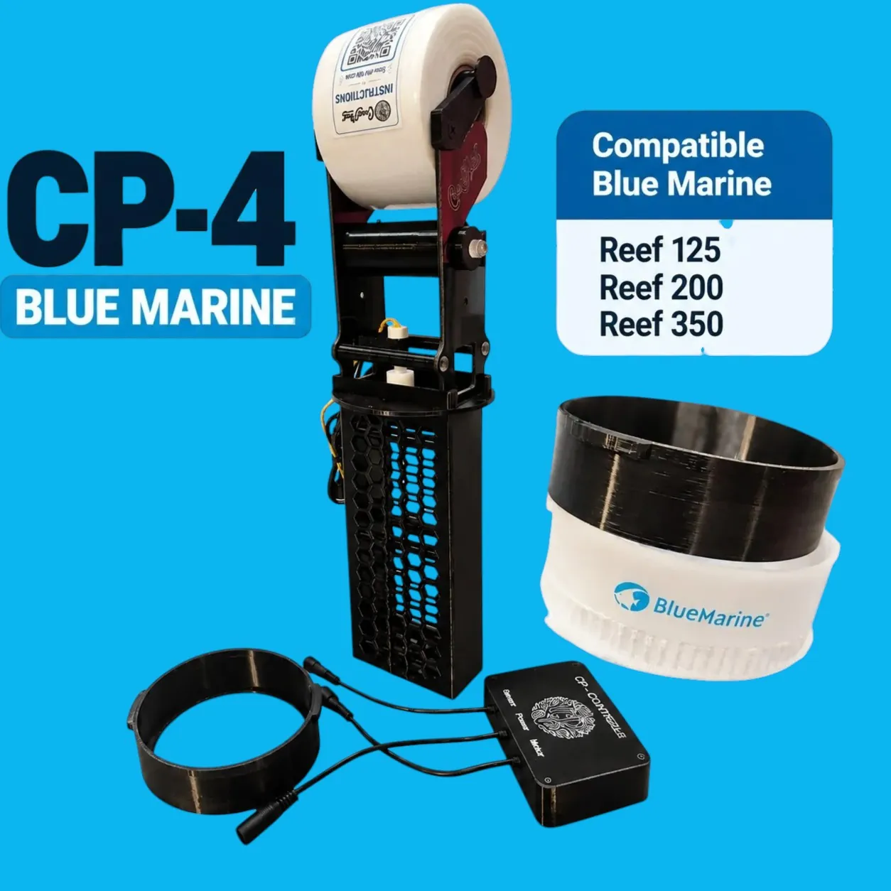 CP-4″ BLUE MARINE – Pour Blue Marine Reef 125 / 200 / 350